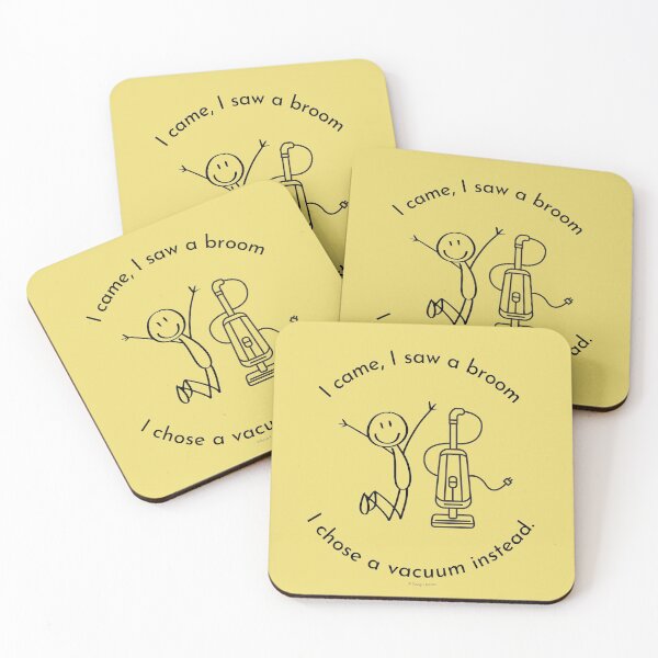 Item preview, I Came I Saw a Broom I Chose a Vacuum Instead Fun Housekeeping Lady Gifts designed and sold by SavvyCleaner.