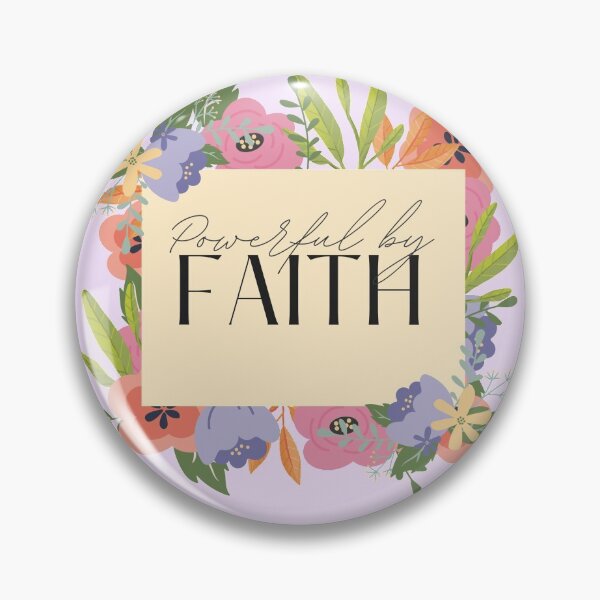 Item preview, Powerful by Faith - 2021 JW Convention designed and sold by fsultesart.