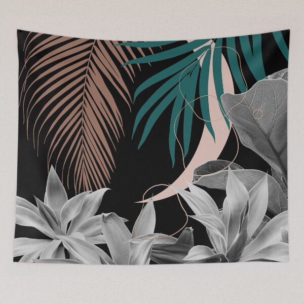 Item preview, Minimal Moon Agave Palm Night Finesse #1 #tropical #decor #art  designed and sold by Anita's & Bella's Art.