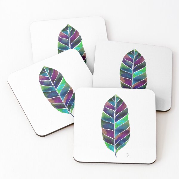 Item preview, Watercolor Tropical Leaf Painting designed and sold by Artsychoke.