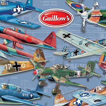 Artwork thumbnail, WWII Fighter Planes by Paul K. Guillow, Inc.