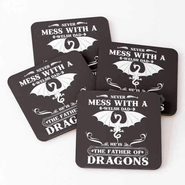 Item preview, Never Mess With A Welsh Dad, He Is The Father Of Dragon | Gift For Dad | Gift Idea designed and sold by ThuyPhamStore.