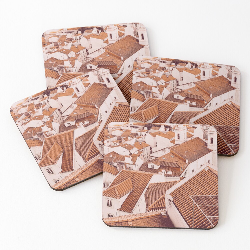 Item preview, Coasters (Set of 4) designed and sold by FigureAndFold.