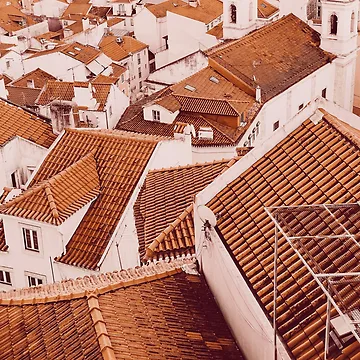 Artwork thumbnail, Lisbon Rooftops by FigureAndFold