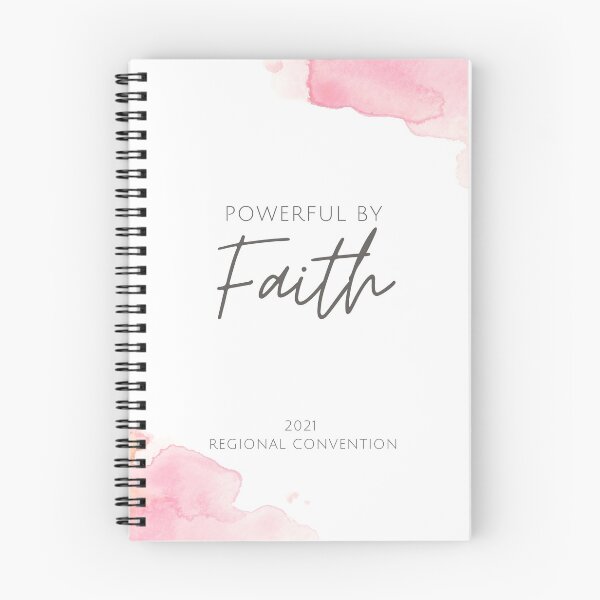 Item preview, Powerful by Faith - 2021 JW Convention designed and sold by fsultesart.