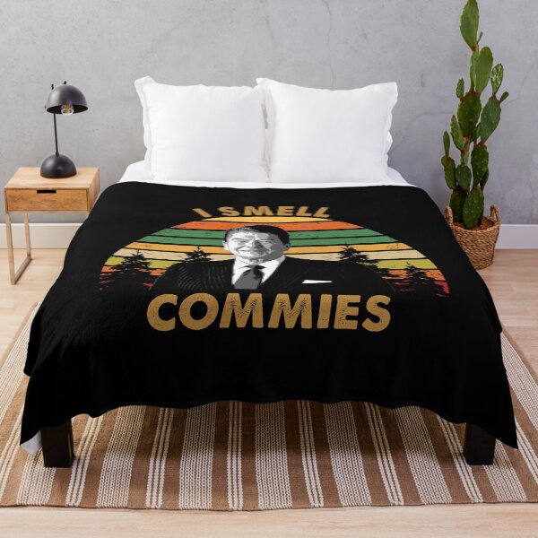 Item preview, I smell Commies Ronald Reagan designed and sold by FordLixBe.