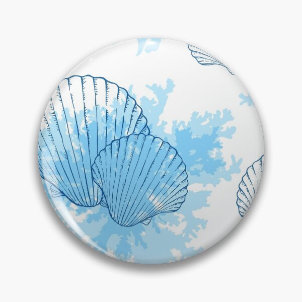 Item preview, Sea Shells and Sea Life Pattern designed and sold by PosterpartyCo.