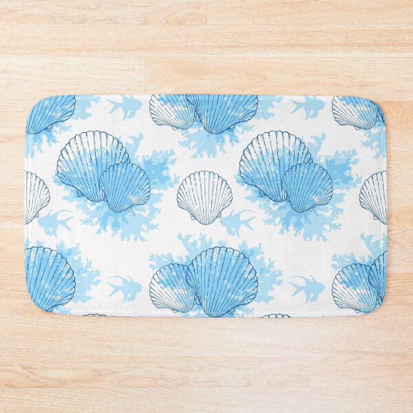 Item preview, Sea Shells and Sea Life Pattern designed and sold by PosterpartyCo.