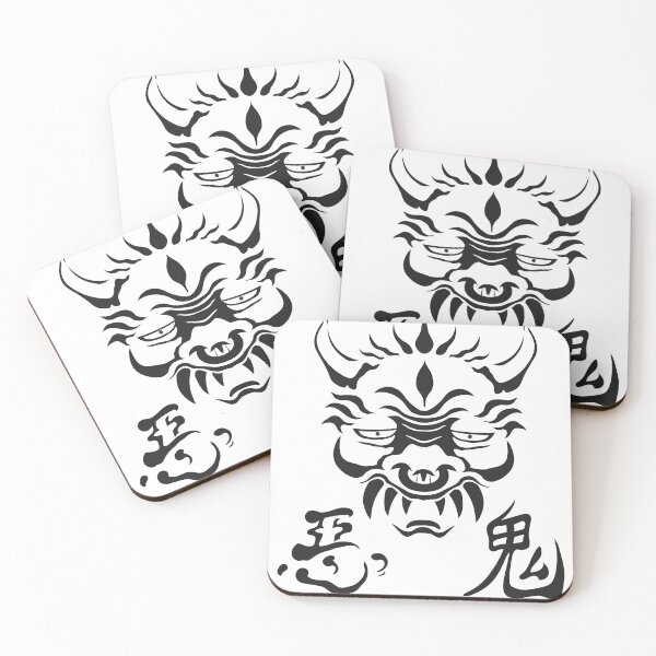 Item preview, Japanese Demon Evil Oni Art designed and sold by rclwow.