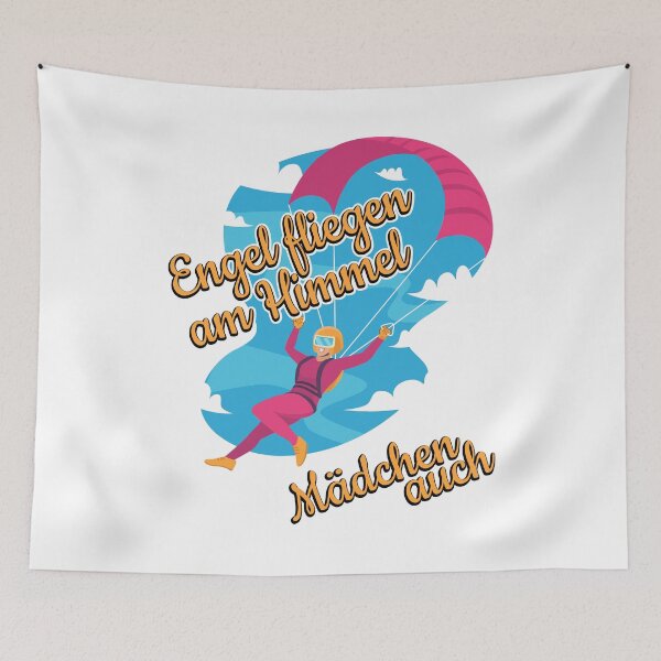 Item preview, Paragliding girl designed and sold by lotushaza.