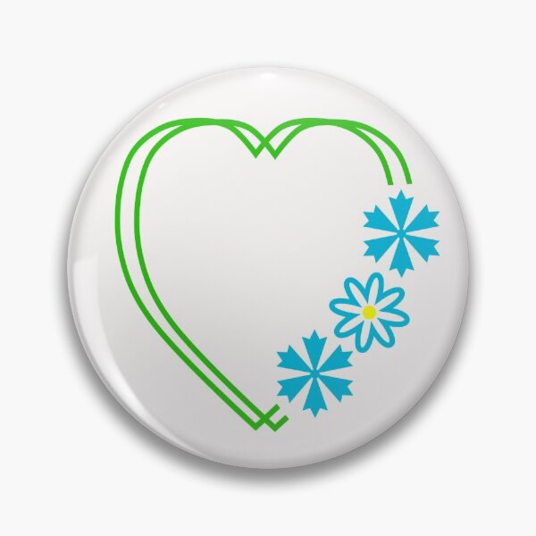 Item preview, Floral wreath Floral heart wreath designed and sold by Tanja Dianova.