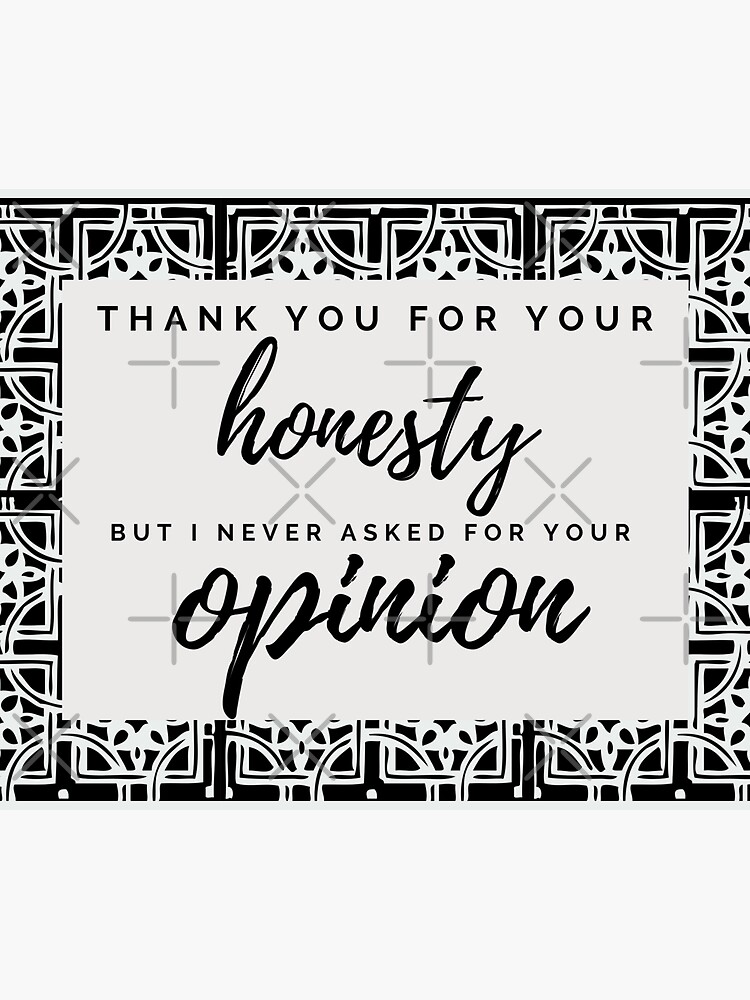 Thumbnail 3 of 3, Sticker, Thank You for Your Honesty ... designed and sold by DesignsbyEH.