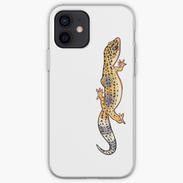 Fastwalking Normal Leopard Gecko - Vertical iPhone Soft Case