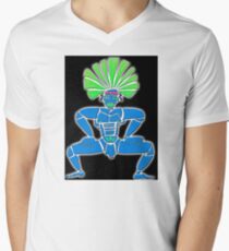 Dance Warrior BIG CHIEF Men's V-Neck T-Shirt