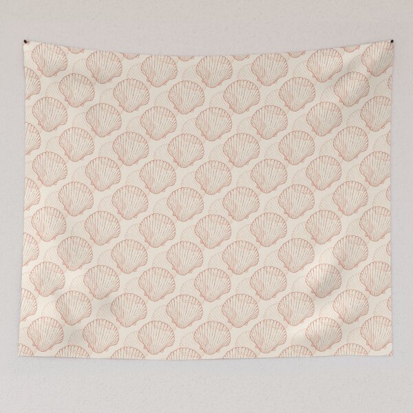 Item preview, Sea Shells and Sea Life Pattern designed and sold by PosterpartyCo.