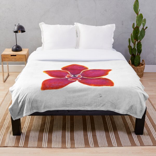 Item preview, Watercolor Tropical Orchid Flower Painting designed and sold by Artsychoke.