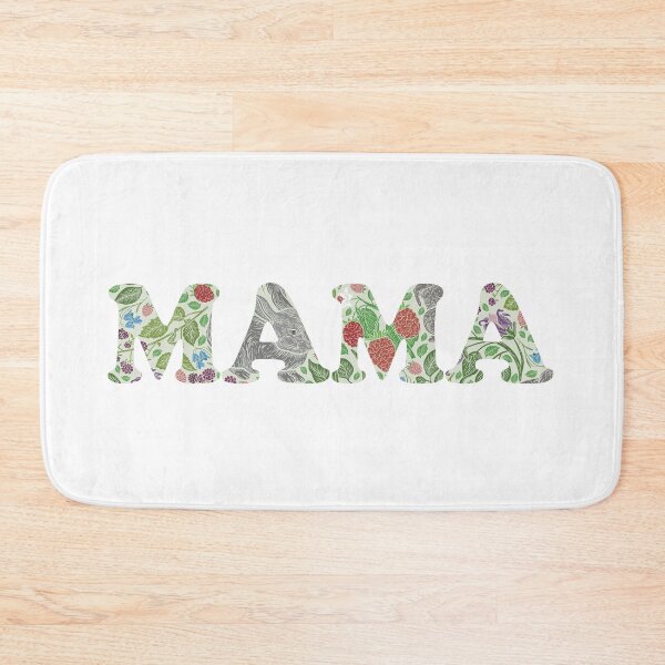 Item preview, Mama loved mom raspberry bunny  designed and sold by Mumgle.