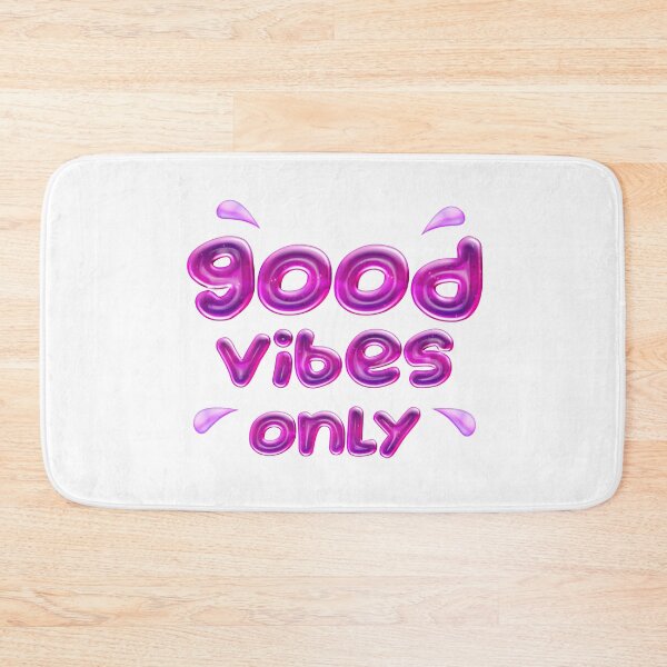 Item preview, Good Vibes Only ( Pink and Purple ) Positive and Motivational Quote designed and sold by RomeoSketches.