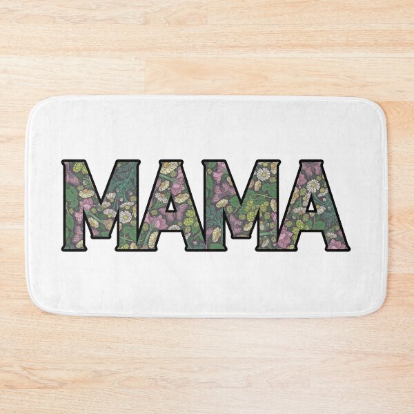 Item preview, Mama loved mom floral butterfly designed and sold by Mumgle.