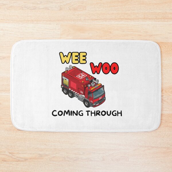 Item preview, Wee Woo Fire Truck designed and sold by momsnpops.