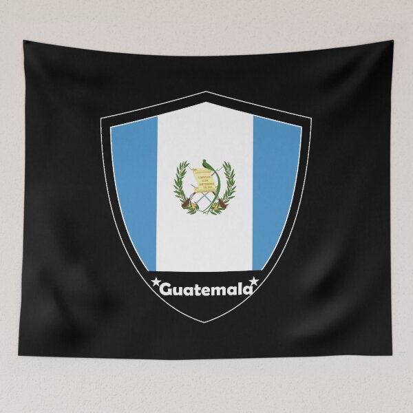 Item preview, Guatemala Flag Badge designed and sold by Gina-Driada.