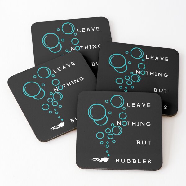 Item preview, Leave Nothing But Bubbles designed and sold by StudioAquaLumos.