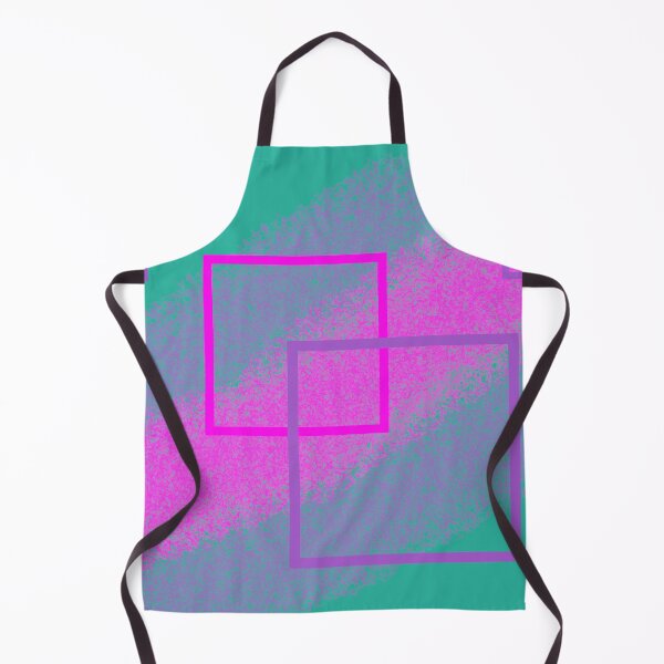 Item preview, Colorful, Abstract Square Design of Pink and Purple with a Sea Green Background designed and sold by mrtraz.