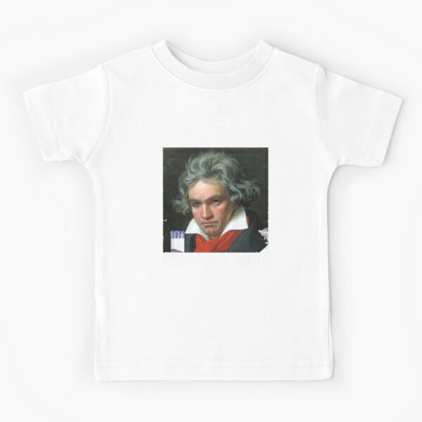 Ludwig Van Beethoven Sketch Art Quality T Shirt Unisex Kid/'s