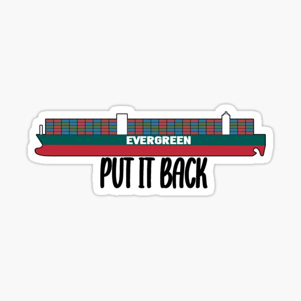 Ever Given My Beloved Sticker