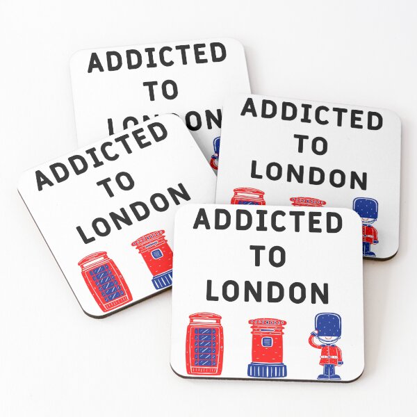 Item preview, Addicted to London Artwork designed and sold by CreativeBel.