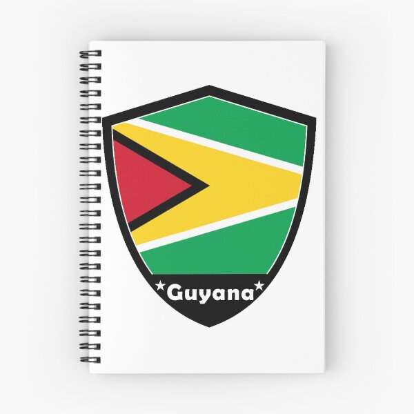 Artikelvorschau, Guyana-Flaggenabzeichen entworfen und verkauft von Gina-Driada.