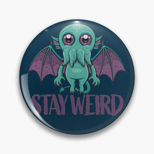 Item preview, Stay Weird Cute Cthulhu Monster designed and sold by fizzgig.