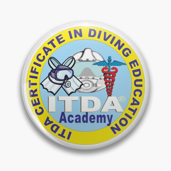 Certificate in Diving Education Pin
