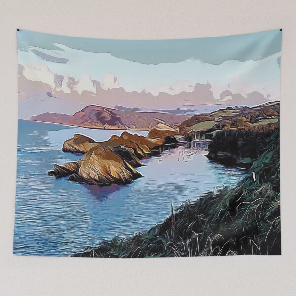 Item preview, Watermouth bay  designed and sold by TrippyEarth.