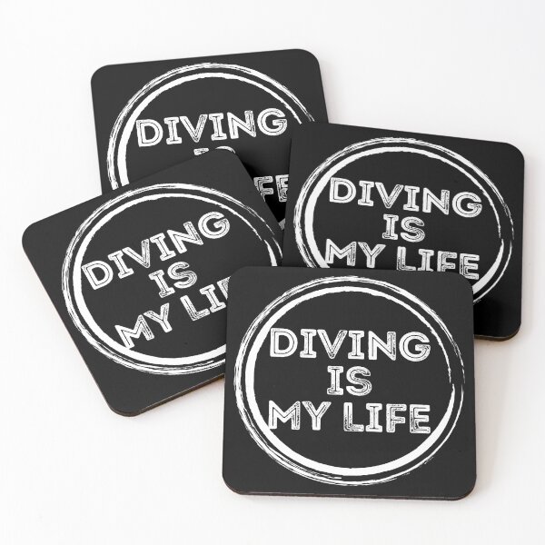 Item preview, Diving Is My Life designed and sold by StudioAquaLumos.