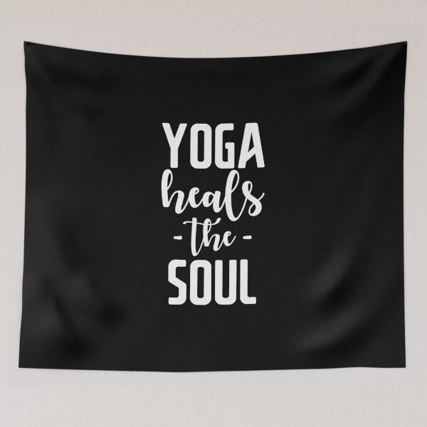 Item preview, Yoga Heals The Soul - Yoga Quote  designed and sold by Studio  Six.
