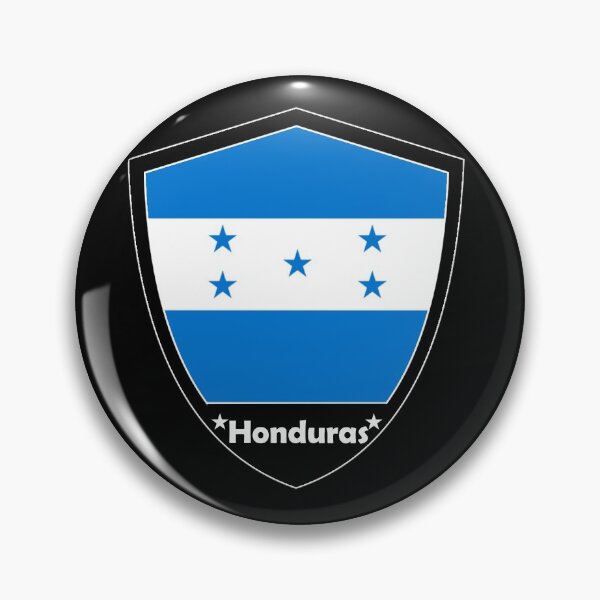 Artikelvorschau, Honduras Flaggenabzeichen entworfen und verkauft von Gina-Driada.
