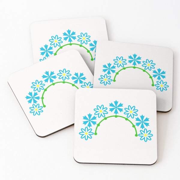 Item preview, Half floral wreath Flowers wreath Field flowers  designed and sold by Tanja Dianova.
