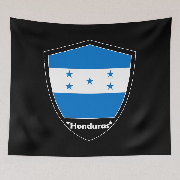 Artikelvorschau, Honduras Flaggenabzeichen entworfen und verkauft von Gina-Driada.