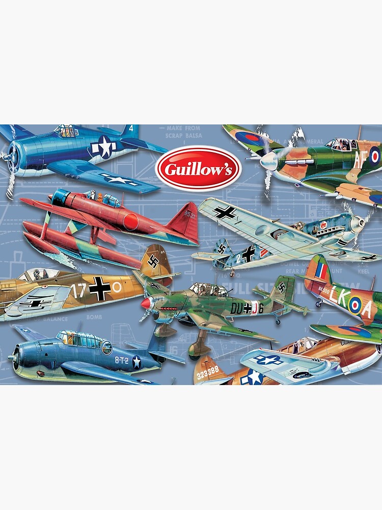 Thumbnail 3 of 3, Journal, WWII Fighter Planes designed and sold by GuillowGliders.