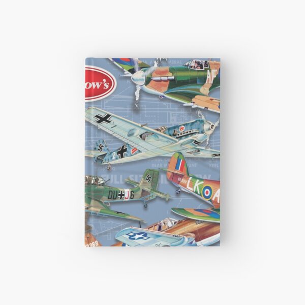 WWII Fighter Planes Hardcover Journal