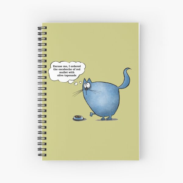 Red Mullet Spiral Notebook