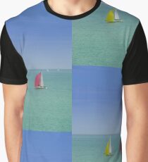 Coloured Sails Graphic T-Shirt