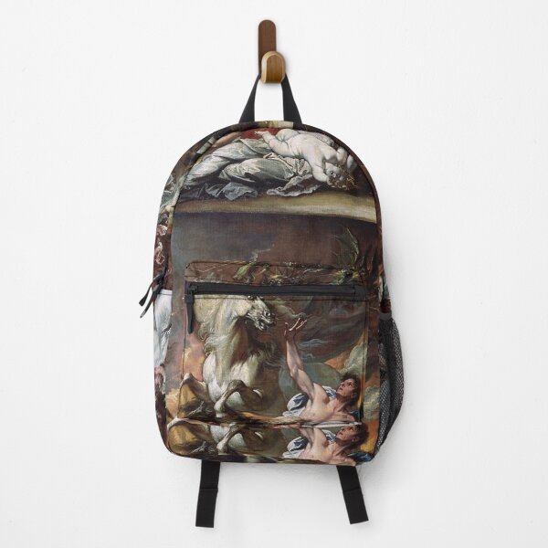 Item preview, Death on a Pale Horse vintage painting designed and sold by Vintage Designs +.