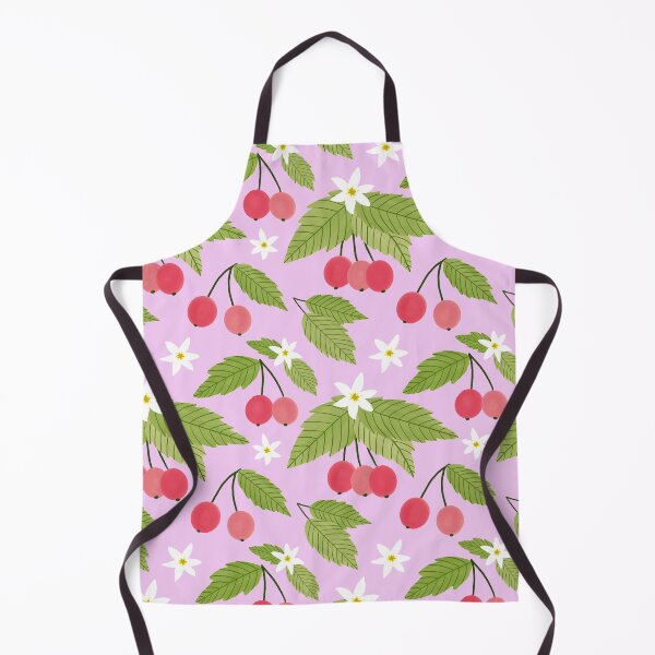 Item preview, Muntingia Repeat Pattern On Light Pink designed and sold by suwarnaadi.