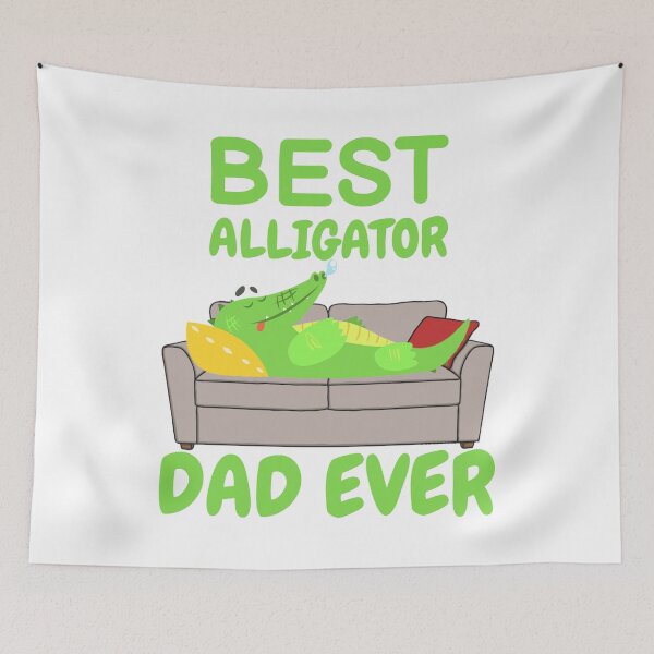 Item preview, Best Alligator Dad Ever designed and sold by Fibanacci.