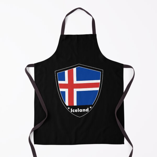 Item preview, Iceland Flag Badge designed and sold by Gina-Driada.