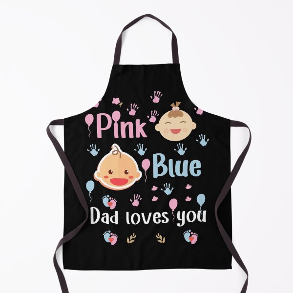 Item preview, pink or blue dad loves you designed and sold by Design Universe.
