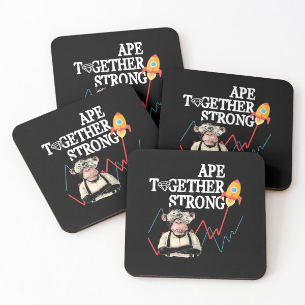 Item preview, Ape Together Strong Funny Stock Market Gorilla Rocket Meme designed and sold by Dressed For  Duty.