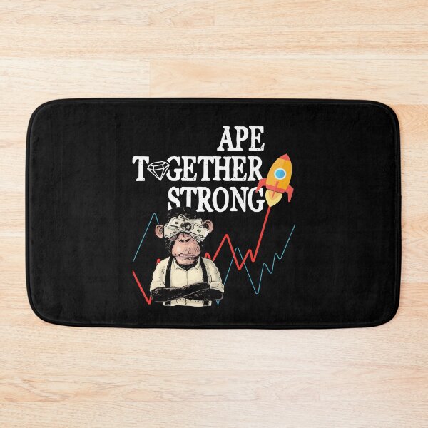 Item preview, Ape Together Strong Funny Stock Market Gorilla Rocket Meme designed and sold by Dressed For  Duty.